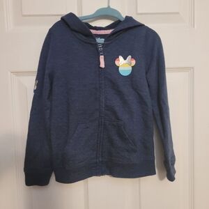 Girls Minnie Mouse hoodie.